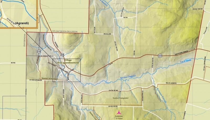 Cartes de la région